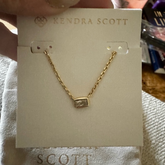 Brand new with tag -Kendra Scot Fern Crystal necklace - Picture 3 of 3